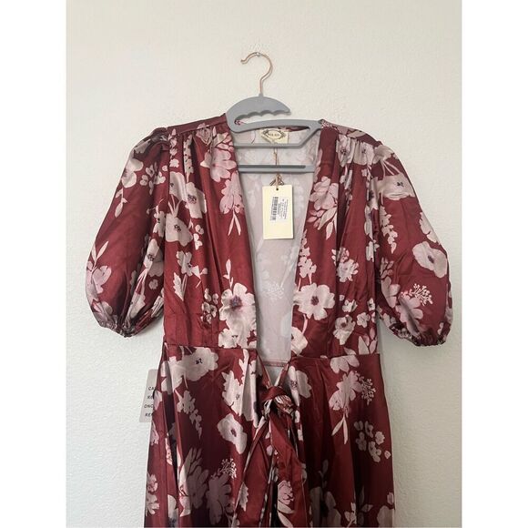 Jofolie Rust Lucerine Dress in Rust NEW NWT - Picture 4 of 8